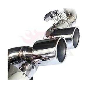 Vortex Valved <b>Exhaust</b> System Dual Tips Smart W453 Fortwo Forfour 1.0 0.9T 2016-2025 Mirror Polished 1.5mm Thick Bolt-On - Product Image 6