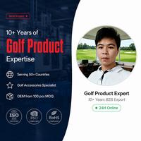 Disque d'entraînement de golf en silicone antidérapant avec logo personnalisé, portable, à accrocher au sac de golf, OEM, intérieur/extérieur