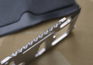 Wholesale Industrial & <b>DIY</b> Grade Pocket Survival <b>Tool</b> Metal Card <b>Tools</b> with OEM & ODM Customization Support - Product Image 6