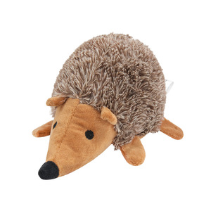 Schattig Ontwerp Cartoon Egel Hond Geluid Kies Tanden Schoonmaken Bionisch Speelgoed Hond Knuffel Gemaakt Van Katoen Huisdierproducten