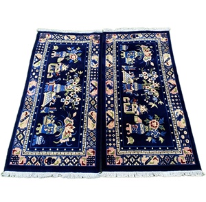 Tappeto in Lana di Nuova Zelanda Stile Etnico Tibetano, Tappeto Abbinabile per Soggiorno, Divano, Comodino, Lavabile in Lavatrice, Moderno - Product Image 6