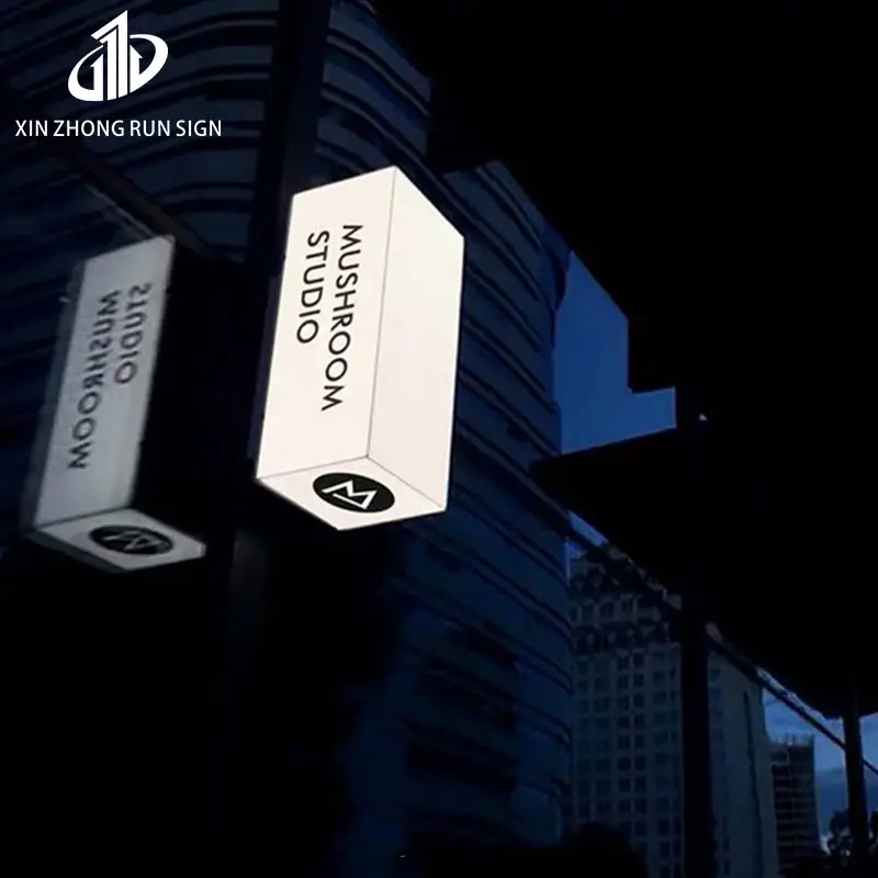 दुकान पत्र प्रबुद्ध लोगो लाइट 3 डी चमक बाहरी विज्ञापन नेतृत्व संकेत बोर्डड
