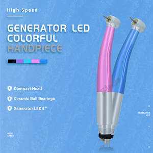 Pièce à main à grande vitesse connexion de type E pièce à main dentaire Portable Turbine Source d'alimentation générateur pièce à main LED - Product Image 5