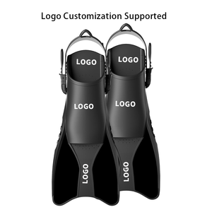 Aletas Cortas Ajustables de TPR+PP para Snorkel y Buceo, Aletas Cortas con Logotipo Personalizado Hechas de Goma de Calidad - Product Image 3
