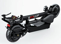 Scooter électrique 48V 6A 500W pour adultes, autonomie de 20 kilomètres, batterie électronique intelligente amovible, charge de 150 kg, 25 km/h, HEZZO (DD-D5), vente chaude