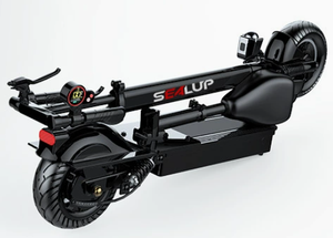 สกู๊ตเตอร์ไฟฟ้า 48V 6A 500W สำหรับผู้ใหญ่ ระยะทาง 20 กิโลเมตร แบตเตอรี่อิเล็กทรอนิกส์อัจฉริยะแบบถอดได้ รับน้ำหนัก 150 กก. ความเร็ว 25 กม./ชม. HEZZO(DD-D5) ขายดี - Product Image 2