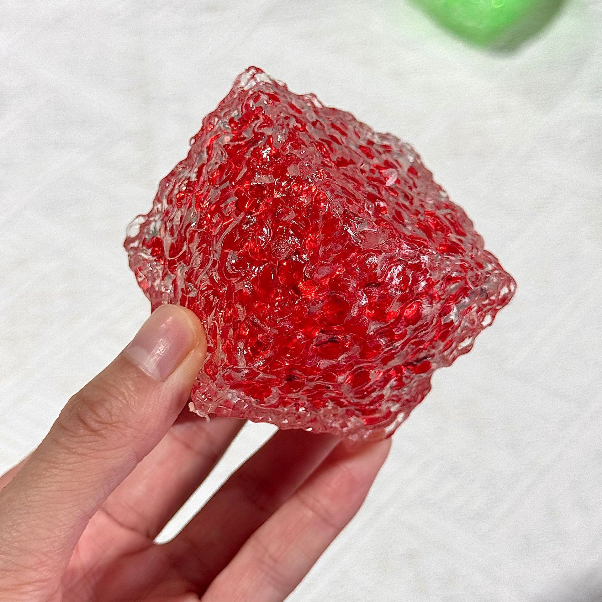 20558-Cuadradito de maltosa rojo blando