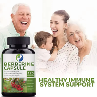 Suppléments de berbérine, capsules de berbérine, chlorhydrate de berbérine, extrait de berbérine