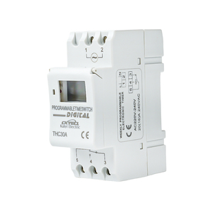 สวิตช์ตั้งเวลาแบบราง Din รุ่น <span class=keywords><strong>THC</strong></span>-30 KY ราคาโรงงาน OEM ไมโครคอมพิวเตอร์ 110V 24V รีเลย์ดิจิตอลตั้งโปรแกรมรายสัปดาห์/รายวัน 220V 30A <span class=keywords><strong>15A</strong></span> - Product Image 1