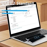 Precio bajo de fábrica logotipo personalizado funcional 100W USB de alta corriente 3,2 5A 10Gbps tipo C a C cable convertidor de datos macho