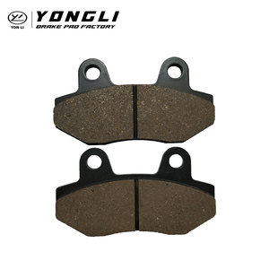 Nouvelle plaquette de frein à disque de pièces de moto pour DAELIM-Citi Ace 110 AKT-110/<span class=keywords><strong>125</strong></span> CG150 HONDA-LS <span class=keywords><strong>125</strong></span> RY/NSR 50/MBX 50 - Product Image 1