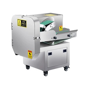 Paslanmaz Çelik Elektrikli Sebze Doğrayıcı Yüksek Verimli Yeşil Yaprak Sebze Kesici Dilimleyici Soğan Doğrayıcı - Product Image 2