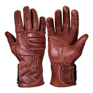 Gants de moto en cuir personnalisés, anti-impact, motocross, gants tactiques d'hiver pour hommes, à doigts entiers, pour l'extérieur - Product Image 1