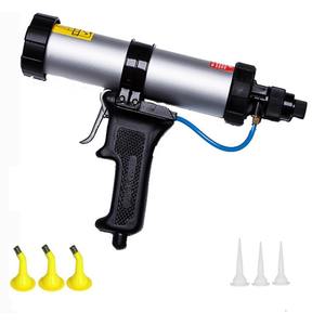 Pistolet à calfeutrer pneumatique <span class=keywords><strong>PNEU</strong></span> à cylindre à faible bruit de 310ml avec jauge Pistolet à calfeutrer PNEUMATIQUE de 310ml pour saucisses de 9 pouces - Product Image 2