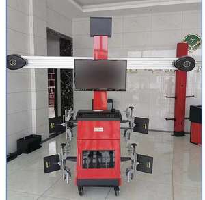 Eco Way Mobile 3D Four avec levage automatique et armoire à outils et machine d'alignement des roues CE Équipement d'alignement des roues de <span class=keywords><strong>voiture</strong></span> à 4 roues - Product Image 6