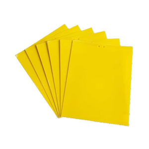 Trampa Adhesiva Amarilla de Doble Cara Personalizada para Garrapatas, para Interiores, Exteriores, Granjas, Jardines, Invernaderos y Huertos - Product Image 1