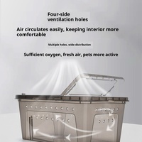 Boîte d'élevage pour reptiles, incubateur, terrarium en plastique, conteneur ventilé, enclos pour petits animaux, boîte pour éclosion, personnalisable