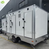 GoEasy Remorque Sanitaire Mobile Portable de Luxe Écologique, Conception Populaire pour Fêtes en Plein Air et Utilisation comme Toilettes