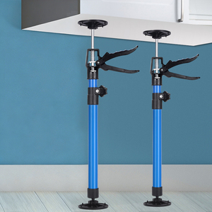 Poteau de support <span class=keywords><strong>télescopique</strong></span> réglable - Outil de levage de meuble renforcé et épaissi pour une installation sans effort des armoires et des étagères - Product Image 6