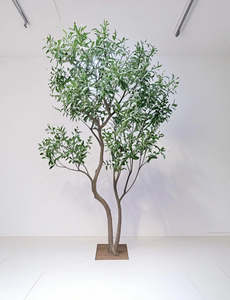 Albero di Ulivo Artificiale Personalizzato di Grandi Dimensioni per Decorazione Interna ed Esterna, Giardino, Ristorante, Pianta <span class=keywords><strong>Verde</strong></span> Finta Realistica - Product Image 4