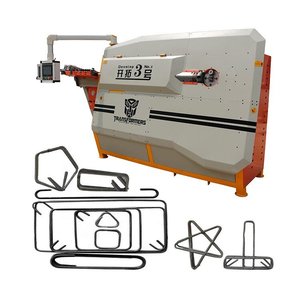 Bidirection <strong>Automatic</strong> CNC Bender <strong>Stirrup</strong> Hoop Rod Coil bar <strong>Bending</strong> <strong>Machine</strong> 500+ Shapes Bender Steel bar <strong>Bending</strong> <strong>Machine</strong>