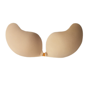 Soutien-gorge push-up sans bretelles en forme de mangue à <span class=keywords><strong>d</strong></span>écolleté plongeant, avec fermoir frontal perlé, invisible, pour <span class=keywords><strong>robe</strong></span> de mariée, maillot de bain, imperméable - Product Image 3