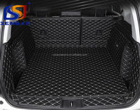 Tapis de coffre de voiture en cuir toutes saisons pour Range Rover Evoque SUV, tapis de chargement de Cangzhou Shengguan en matériau carbone économique