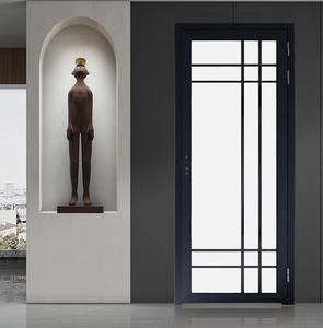 Matériaux <span class=keywords><strong>de</strong></span> construction Portes à battants en aluminium dans une maison moderne <span class=keywords><strong>Cadre</strong></span> <span class=keywords><strong>de</strong></span> porte en aluminium et verre <span class=keywords><strong>de</strong></span> haute qualité sur mesure - Product Image 6