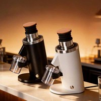 Moulin à café électrique professionnel à dose unique, broyeur à meules plates en titane de 54 mm, prix usine automatique pour usage domestique