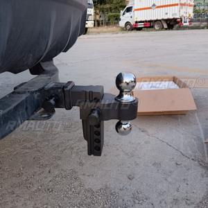 Crochet de remorquage universel en alliage d'aluminium, bras de remorque à double boule réglable multi-positions, attelage de remorque pour véhicule tout-terrain, camping-car - Product Image 3