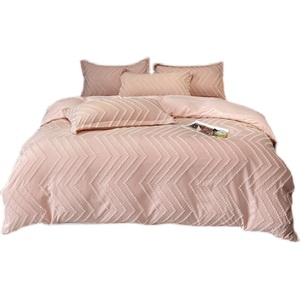 <strong>Queen</strong> <strong>Size</strong> European Style Embroidery Tufted <strong>Comforter</strong> Quilt Cover White Duvet Cover Tufted Bedding <strong>Set</strong>