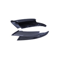 Splitter Bumper Depan Mobil M3 Serat Karbon 3K Baru dengan Pengait Derek dan Klip untuk E92 M3 2008-2014