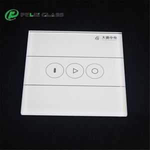Glass Silk Screen Printing Machine Light <b>Switch</b> <b>Touch</b> Screen Glass Panel Crystal Glass Panel - Product Image 4