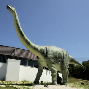 Animatronic Dinosaur Long Neck Simulated Dinosaur Model Apatosaurus for Dino Park Decoration