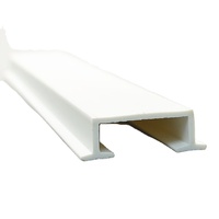 Porte-étiquette en plastique PVC Bande de plastique extrudé Porte-étiquette de prix de supermarché Étagère Étiquette de prix Porte-billet