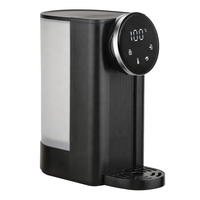 Distributeur d'eau électrique de bureau en plastique de 2,5 L avec chauffe-eau chaud/froid pour usage domestique et hôtelier