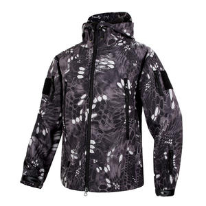 Ropa Softshell de Piel de Tiburón para Exteriores, Chaqueta de Invierno para Hombre 3 en 1, Cálida, Transpirable, Impermeable, Resistente al Frío, Adecuada para <span class=keywords><strong>la</strong></span> <span class=keywords><strong>Montaña</strong></span> - Product Image 2