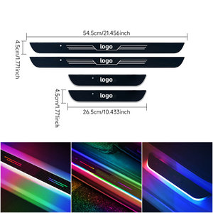 ไฟส่อง<span class=keywords><strong>ประตู</strong></span>รถยนต์อะคริลิค+LED แบบติดตั้งง่าย ใช้ได้กับรถยนต์ทุกรุ่น ไฟซิมโฟนีไร้สาย โล<span class=keywords><strong>โก้</strong></span>คาร์นิวัลปรับแต่งได้ - Product Image 5