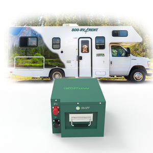 Iron <b>Battery</b> for Recreational Vehicle 50Ah 100Ah 200Ah 300Ah 400Ah <b>12V</b> Lithium Ion Boat <b>Batteries</b> - Product Image 1