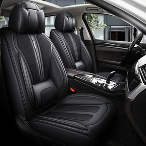 Housses de sièges de voiture en cuir Pu 5D, couvre-siège universel pour véhicule avec rehaussement de véhicule, Toyota Vios - Product Image 6