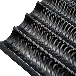 Форма для выпечки багетов и хлеба из пищевого алюминия с антипригарным покрытием, оптовая продажа напрямую с завода - Product Image 4