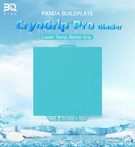 BIQU <strong>CryoGrip</strong> Pro Glacier Spring Steel Build Plate 180x180mm - Dual-sided Textured Surface for BambuLab A1 Mini 3D Printer - Product Image 1