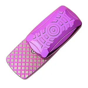 GETWICK Monopatín de Descompresión Portátil de Aleación de Titanio con Ranura Infinita para Tarjetas, Herramienta EDC, Aprendizaje, Trabajo, Dispositivo de Sonido Portátil - Product Image 2