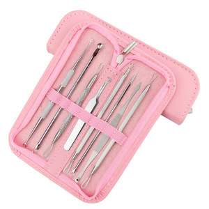 8 Piece Stainless Steel Acne Needle Set Blackhead Remover Tools For Face Care - Product Image 3