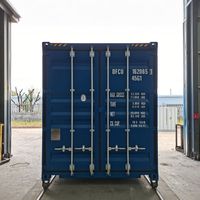 Nuevo Contenedor de Carga Seca de 40 pies 40HQ High Cube para Transporte Marítimo y Almacenamiento, Estructura de Acero con Certificación ISO CSC