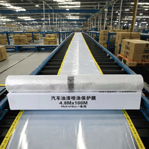 Opaque PPF Paint Protection Film | 4.8m×150m Moisture-Proof HDPE Film for Automotive <b>Wrap</b> - Product Image 2
