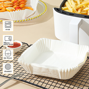 ลดราคาพิเศษ! โรงงานขายตรง แผ่นรองหม้อทอดไร้น้ำมัน กันน้ำ กันติด แบบสี่เหลี่ยม ทำจากกระดาษเคลือบซิลิโคน - Product Image 3