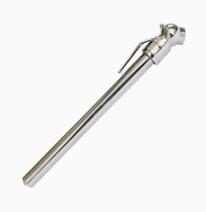 Manomètre de pression des pneus portable en acier pour vérification de la pression des pneus de voiture - Product Image 1
