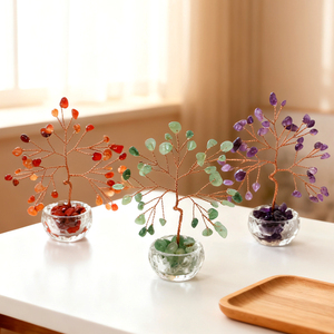Wholesale High Quality Crystal <b>Tree</b> Amethyst Gravel <b>Tree</b> for Home Decoration - Product Image 4