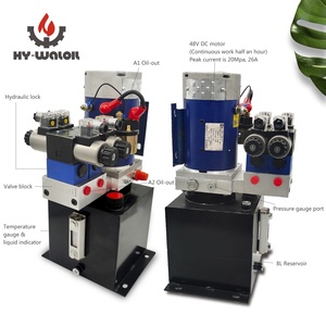 Hy-waloil – Pack d'unité de puissance <span class=keywords><strong>hydraulique</strong></span> à Double effet pour palan automatique, réservoir d'une capacité de 8 pintes d'<span class=keywords><strong>électricité</strong></span> de 20mpa - Product Image 3